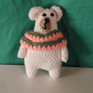Crochet Handmade Polar Bear Figure